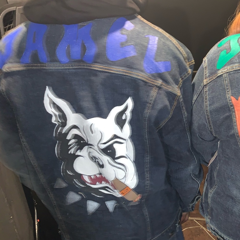 Hand Painted Jackets
